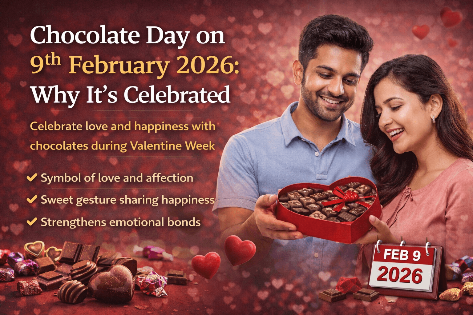 Chocolate Day on 9th February 2026: Why It’s Celebrated
