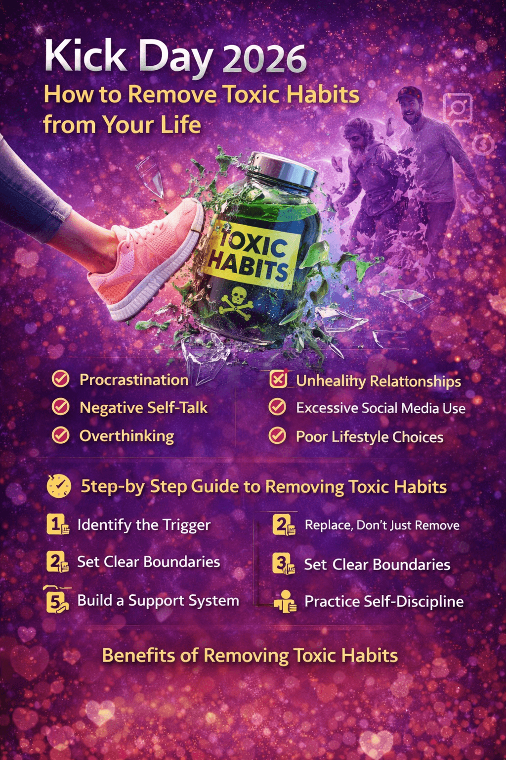 Kick Day 2026: How to Remove Toxic Habits from Your Life