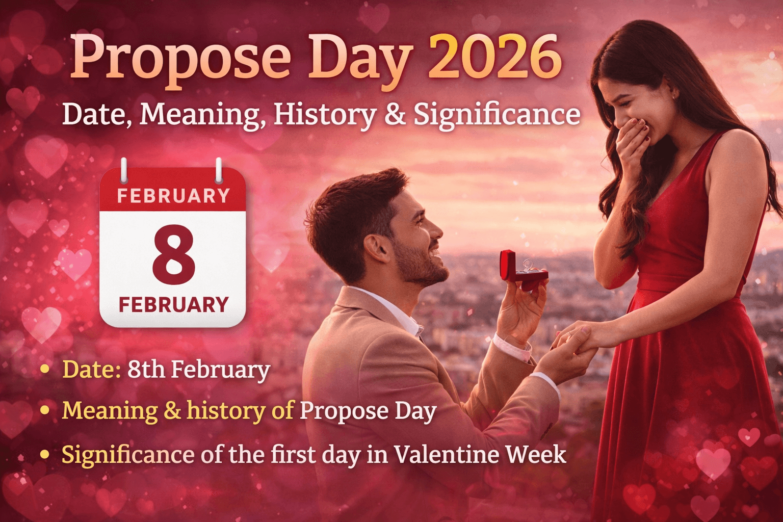Propose Day 2026: Date, Meaning, History & Significance